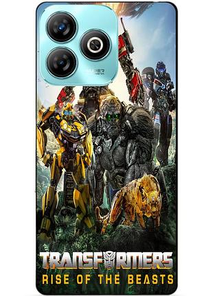 Силіконовий чохол бампер для zte nubia v60 design зверобати трансформери transformers