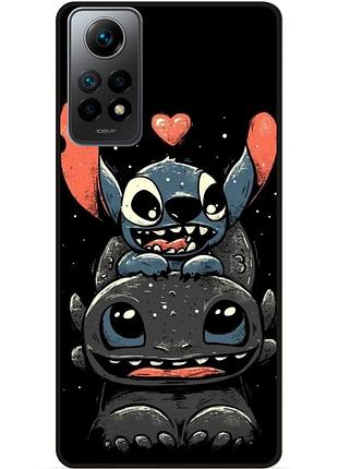 Силіконовий бампер чохол для xiaomi redmi note 12 pro з малюнком stitch стіч