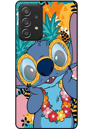 Силіконовий бампер чохол для samsung a23 з малюнком стіч stitch