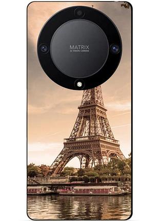 Силіконовий чохол бампер для huawei honor magic 6 lite з малюнком ейфелева вежа франція париж