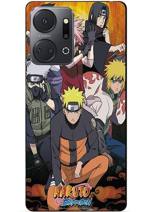 Силіконовий чохол бампер для huawei honor x7a з малюнком naruto наруто аніме