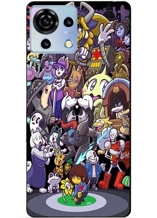 Силіконовий чохол бампер для zte blade v50 vita з малюнком undertale андертейл