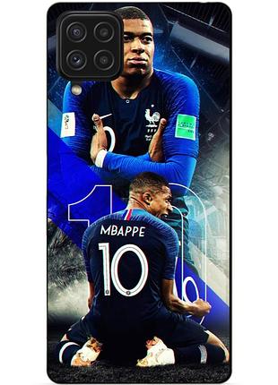 Чехол силиконовый бампер для samsung m32 с рисунком mbappe франция мбаппе