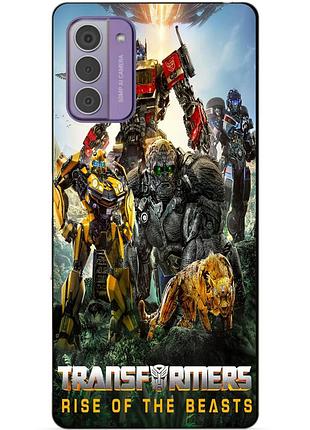 Силіконовий чохол бампер для nokia g42 зверобати трансформери transformers
