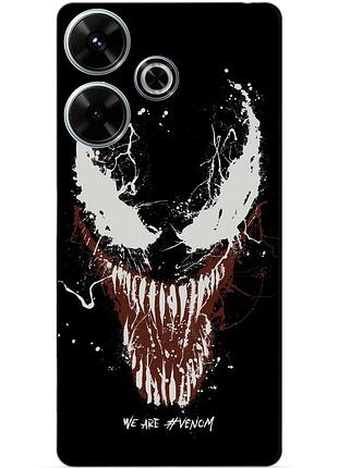 Силіконовий чохол бампер для infinix hot 30 (x6831) з малюнком веном venom