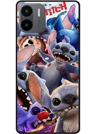 Силиконовый чехол бампер для xiaomi redmi a2 с картинкой stitch стич