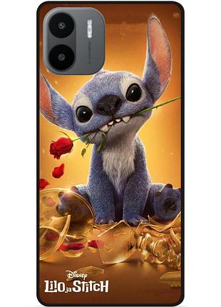 Силиконовый чехол бампер для xiaomi redmi a2 stitch лило и стич
