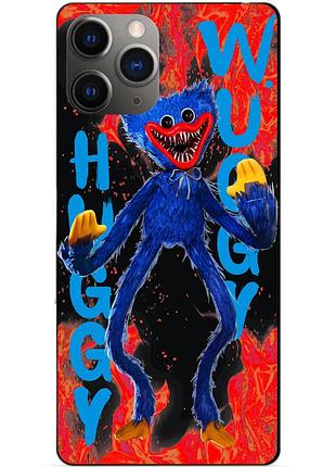 Силиконовый чехол бампер для iphone 11 pro с рисунком huggy wuggy хагги вагги