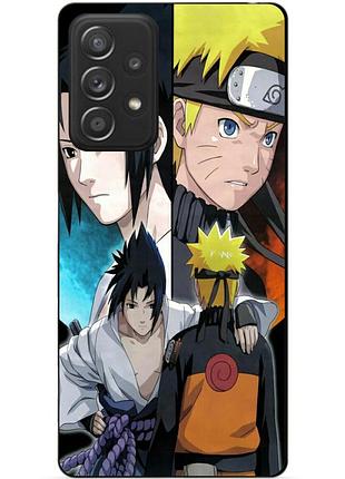 Чехол силиконовый бампер для samsung a32 с рисунком наруто узумаки naruto