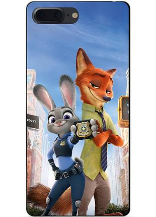 Силіконовий чохол бампер для iphone 8 plus з малюнком джуді зверополіс zootopia