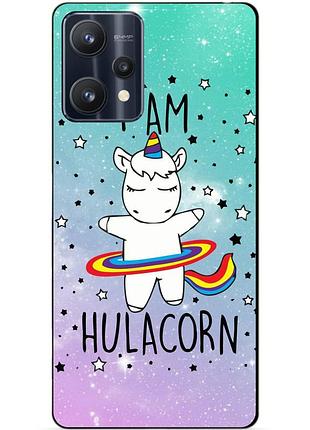 Силіконовий чохол бампер для realme 9 pro з малюнком єдиноріг поні
