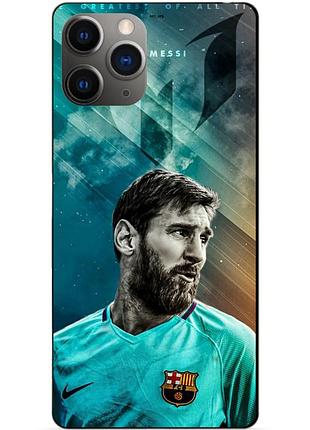 Силіконовий чохол бампер для iphone 11 pro з малюнком leo messi мессі