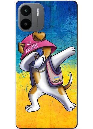 Силиконовый чехол бампер для xiaomi redmi a2 / a1 с рисунком пес патрон калуш kalush