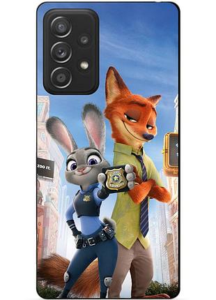 Силіконовий чохол бампер для samsung a32 з малюнком джуді зверополіс zootopia