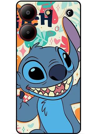 Силіконовий бампер чохол для zte blade a54 з малюнком stitch стіч
