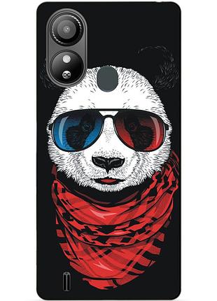 Силіконовий чохол бампер для zte blade l220 з малюнком панда