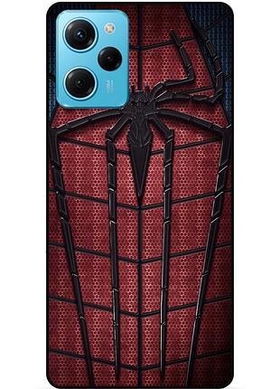 Силіконовий чохол бампер для xiaomi redmi note 12 pro speed edition з картинкою людина-павук spider man