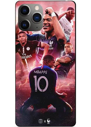 Силіконовий бампер чохол для iphone 11 pro max з малюнком кіліан мбаппе mbappe