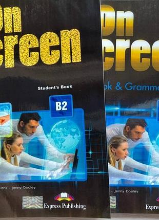 On sreen b2 students book workbook