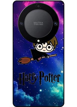 Чехол силиконовый бампер для huawei honor magic 6 lite с рисунком гарри поттер harry potter квиддич
