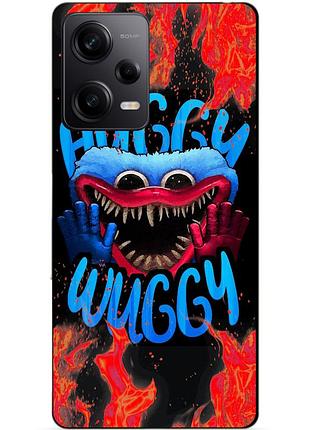 Силиконовый чехол бампер для xiaomi redmi note 12 pro 5g с рисунком хагги вагги huggy wuggy