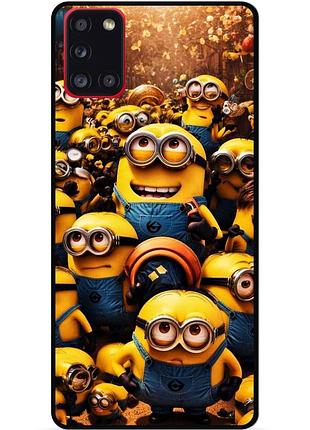 Силіконовий чохол бампер для samsung a02s з малюнком міньйони minion