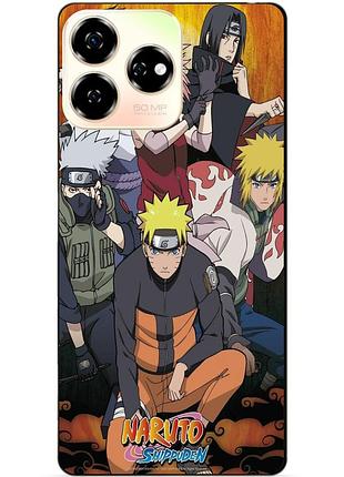Силіконовий чохол бампер для zte nubia v60 з малюнком naruto наруто аніме