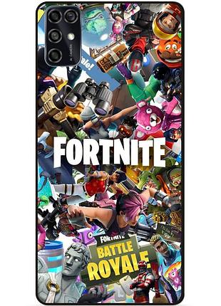 Чехол силиконовый бампер для zte blade v2020 smart с картинкой fortnite фортнайт