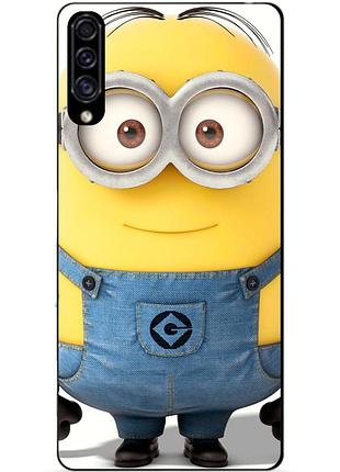 Силіконовий чохол бампер для samsung a50 з малюнком міньйон стюарт minion