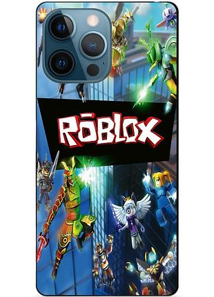 Силіконовий чохол бампер для iphone 12 pro з картинкою roblox роблокс