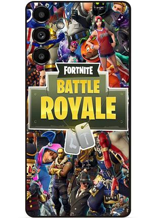 Силиконовый бампер чехол для samsung s20 fe игра fortnite фортнайт