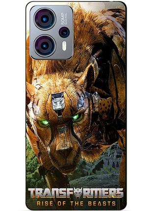 Силіконовий чохол бампер для motorola moto g13 з малюнком читор зверобати трансформери transformers