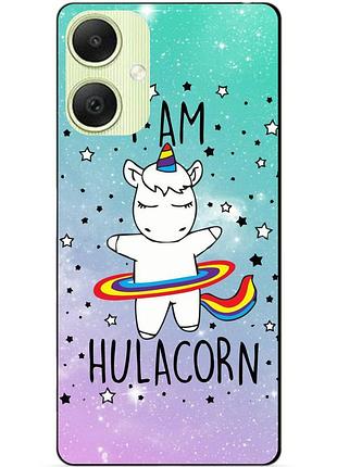 Силіконовий чохол бампер для samsung a05 з малюнком єдиноріг поні