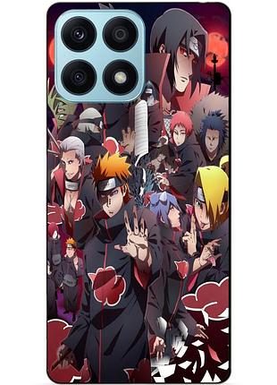 Силіконовий чохол бампер для huawei honor x8a з малюнком наруто naruto аніме