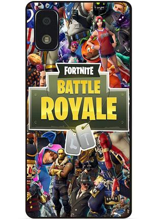 Силиконовый чехол бампер для zte blade l210 игра fortnite фортнайт