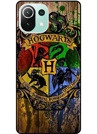 Силіконовий бампер чохол для xiaomi mi 11 lite з малюнком hogwarts гоґвортс гаррі поттер harry potter
