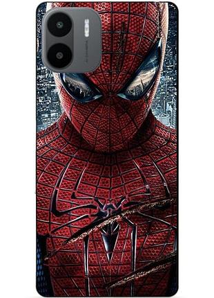 Силиконовый чехол бампер для xiaomi redmi a2 / a1 человек паук spider man