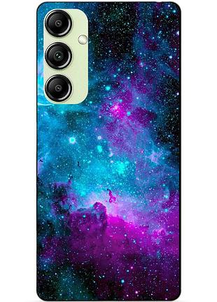 Силіконовий чохол бампер для samsung a04s з малюнком галактика космос