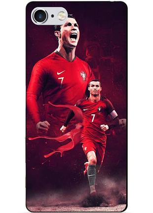 Силіконовий чохол бампер для iphone 6 з малюнком ronaldo португалія роналдо