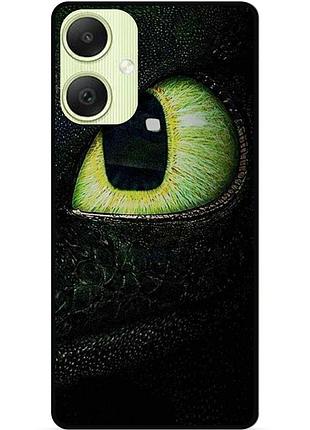 Силіконовий чохол бампер для samsung a04 з малюнком как приручить дракона