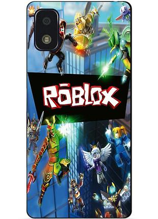 Силіконовий чохол бампер для zte blade l210 з картинкою roblox роблокс