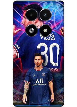 Силіконовий чохол бампер для realme 13 5g з малюнком мессі псж messi