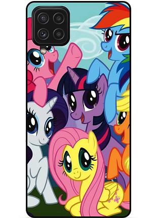 Силіконовий бампер чохол для samsung a12 з малюнком мій маленький поні my little pony