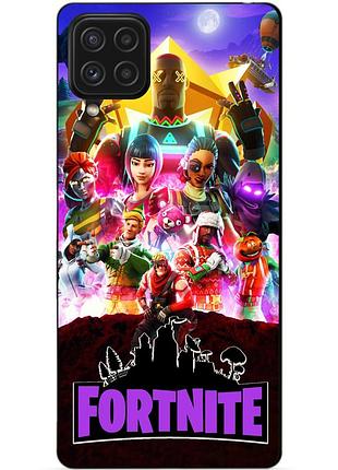 Силіконовий чохол бампер для samsung m32 з малюнком fortnite фортнайт