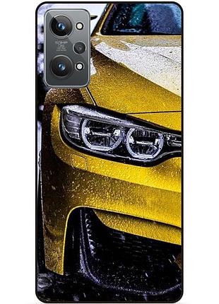 Силіконовий чохол бампер для realme gt2 з малюнком bmw бмв машина авто