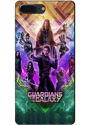 Силиконовый чехол бампер для iphone 7 plus с рисунком стражи галактики guardians of the galaxy