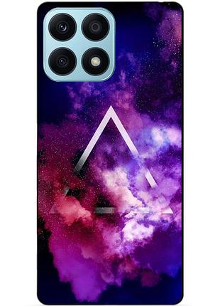 Силіконовий чохол бампер для huawei honor x8a з малюнком космос галактика