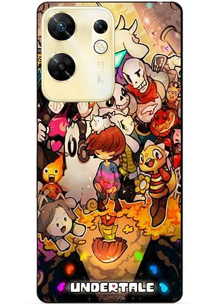 Чехол силиконовый бампер для infinix zero 30 4g с рисунком андертейл undertale
