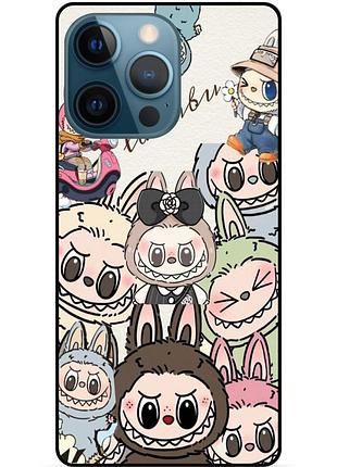 Силіконовий чохол labubu лабубу для xiaomi samsung motorola nokia iphone zte oppo realme vivo labubu 4