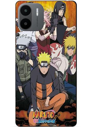 Силиконовый чехол бампер для xiaomi redmi a2 / a1 с рисунком naruto наруто аниме